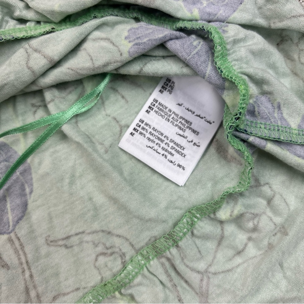 Style & Co Petite Tulip Menagerie on/Off Top Size PL - Picture 7 of 12